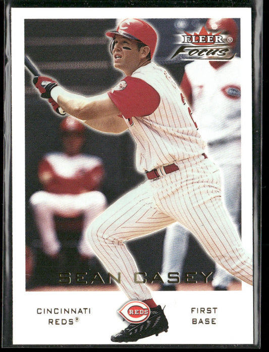 Sean Casey 2001 Fleer Focus #172 Cincinnati Reds front