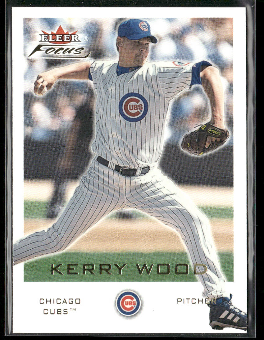 Kerry Wood 2001 Fleer Focus #141 Chicago Cubs front