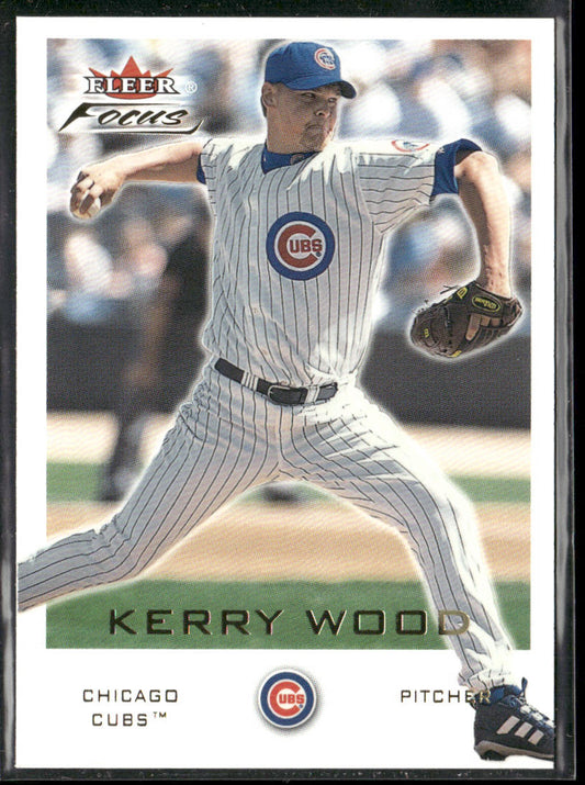 Kerry Wood 2001 Fleer Focus #141 Chicago Cubs front