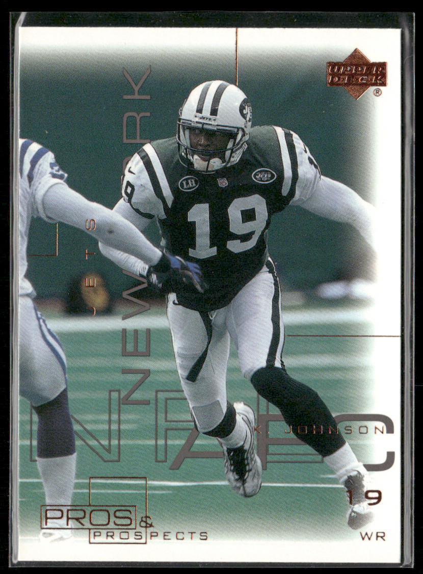 Keyshawn Johnson 2000 Upper Deck Pros & Prospects #56 New York Jets
