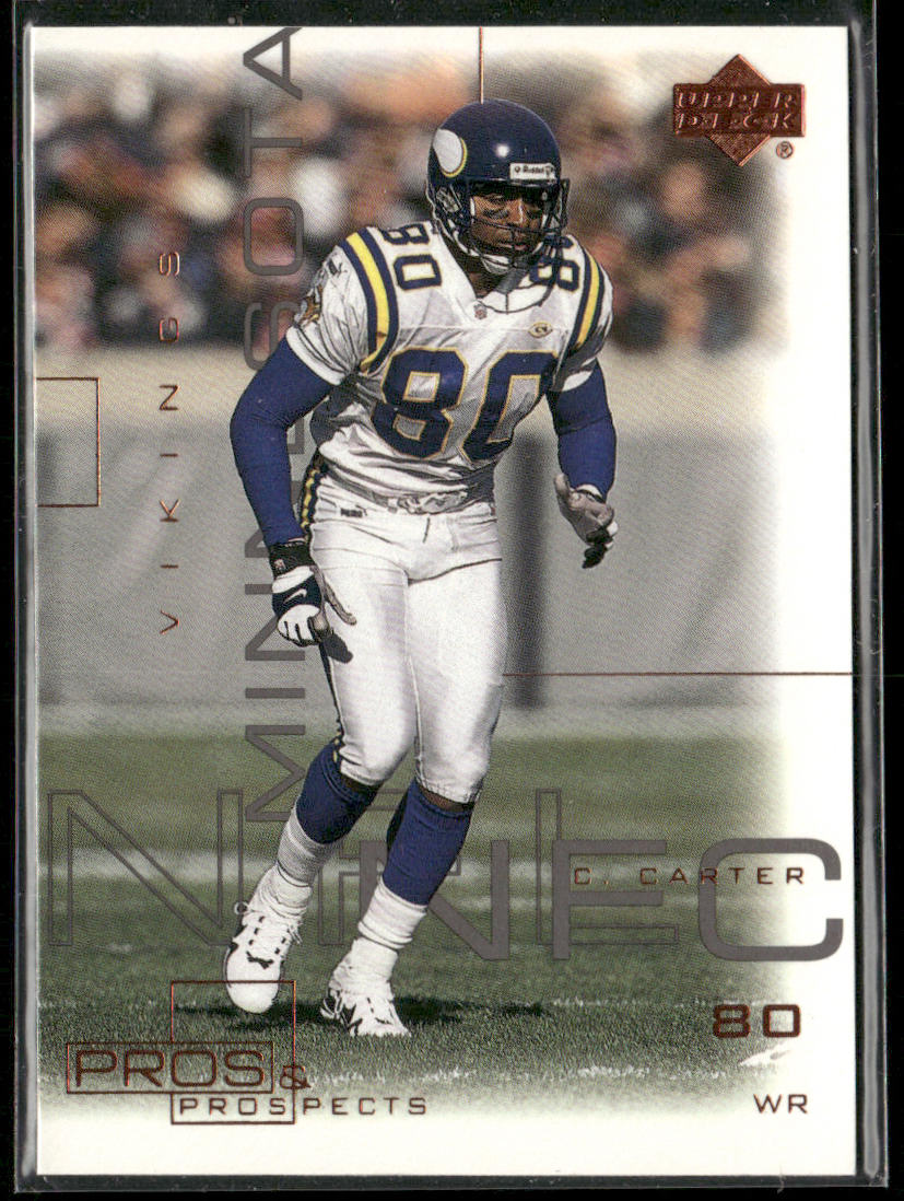 Cris Carter 2000 Upper Deck Pros & Prospects #47 Minnesota Vikings