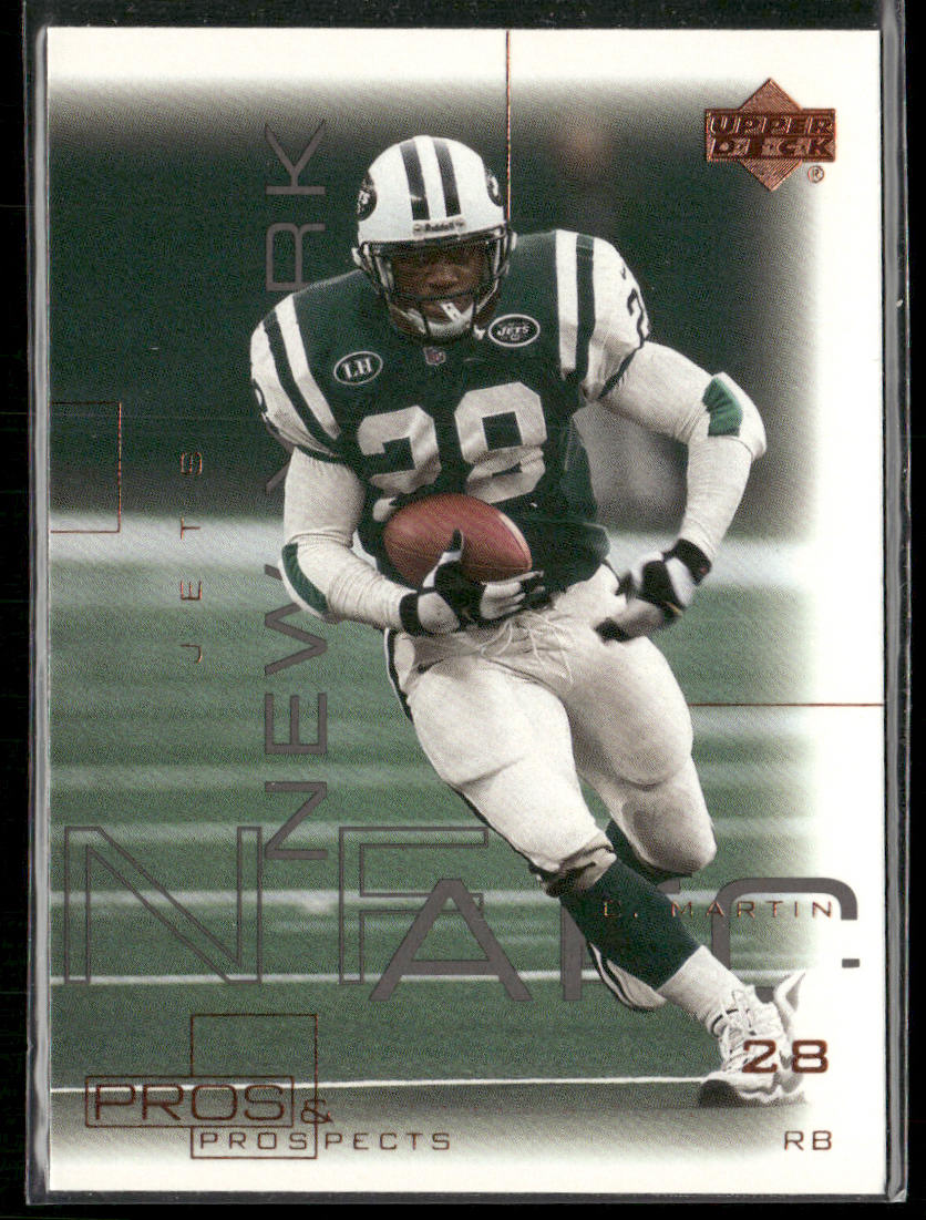 Curtis Martin 2000 Upper Deck Pros & Prospects #57 New York Jets front