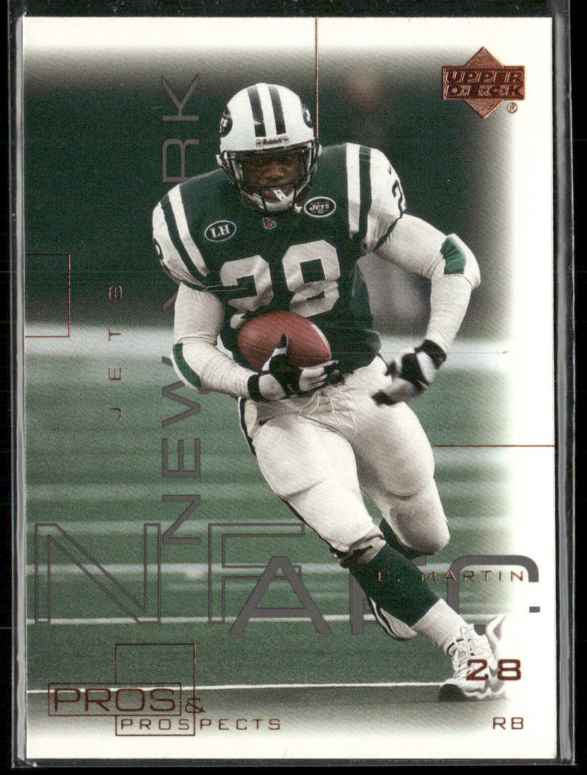 Curtis Martin 2000 Upper Deck Pros & Prospects #57 New York Jets front