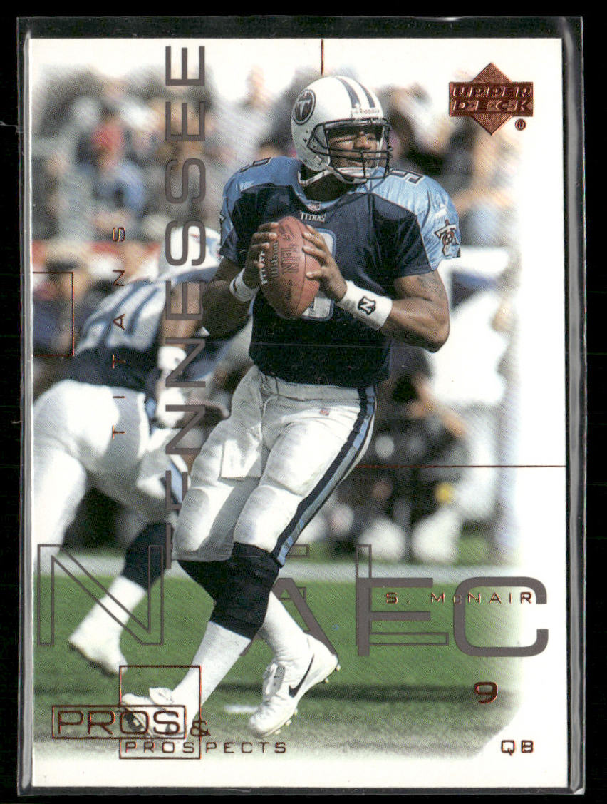 Steve McNair 2000 Upper Deck Pros & Prospects #80 Tennessee Titans