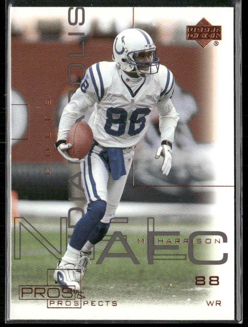 Marvin Harrison 2000 Upper Deck Pros & Prospects #36 Indianapolis Colts