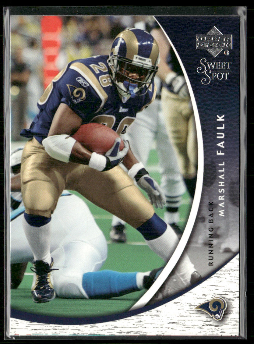 Marshall Faulk 2004 Upper Deck Sweet Spot #89 St. Louis Rams