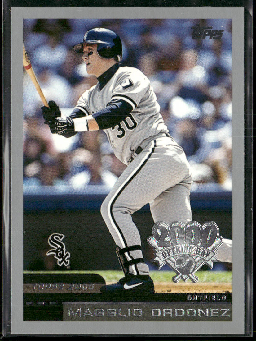Magglio Ordonez 2000 Topps Opening Day #8 Chicago White Sox front
