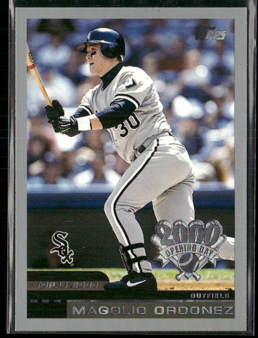 Magglio Ordonez 2000 Topps Opening Day #8 Chicago White Sox front