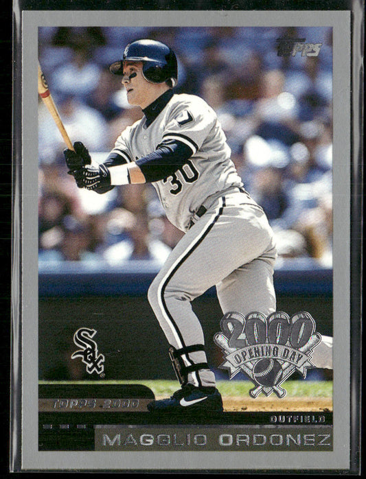 Magglio Ordonez 2000 Topps Opening Day #8 Chicago White Sox front