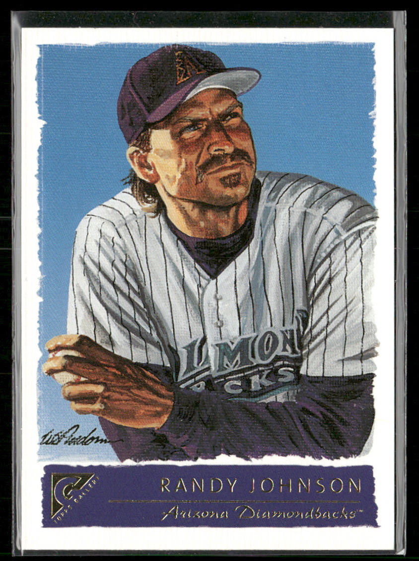 Randy Johnson 2001 Topps Gallery #81 Arizona Diamondbacks