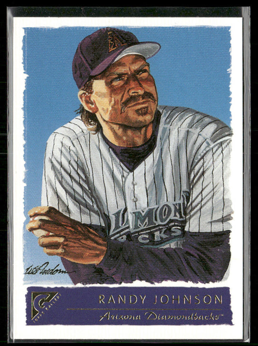 Randy Johnson 2001 Topps Gallery #81 Arizona Diamondbacks