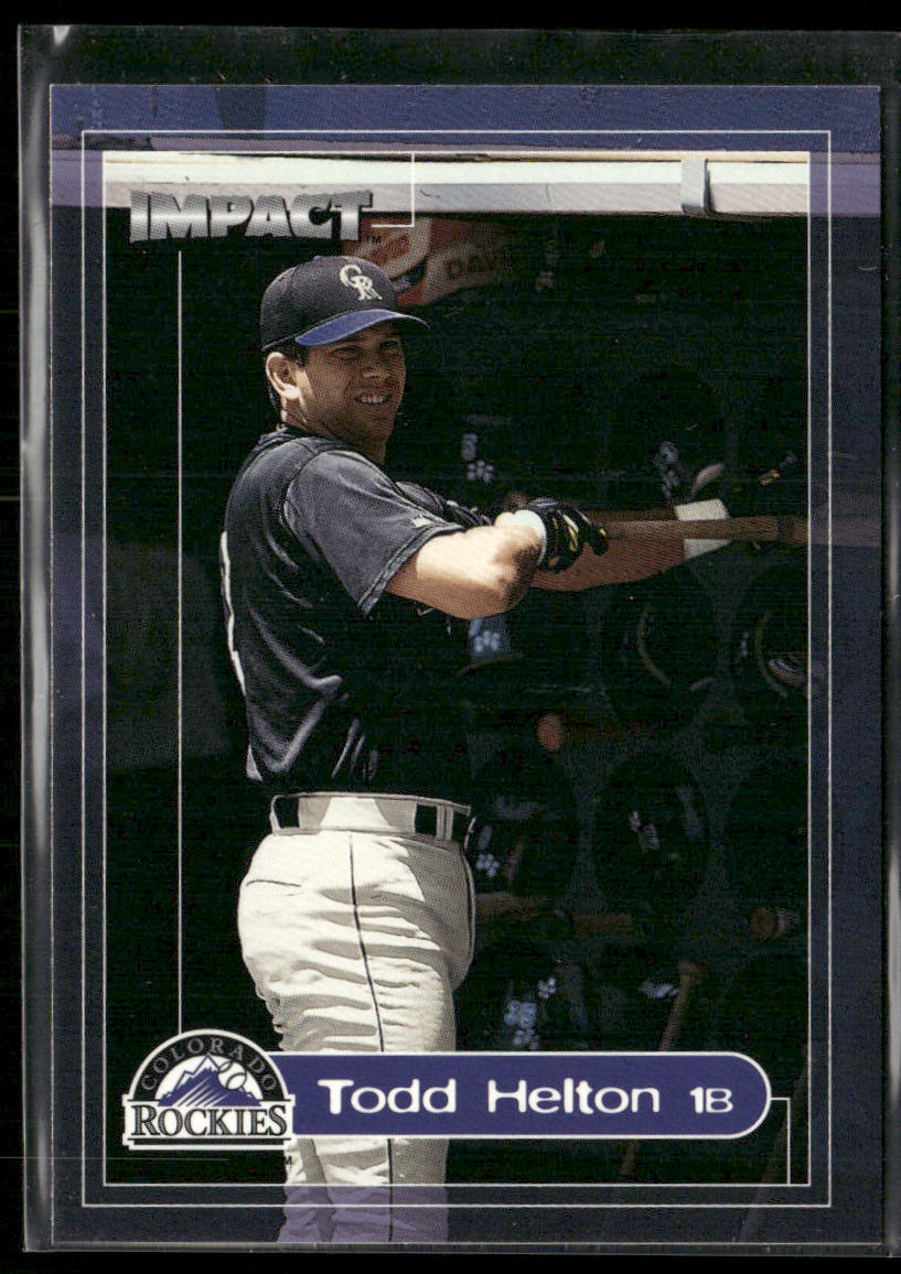 Todd Helton 2000 Fleer Impact #131 Colorado Rockies