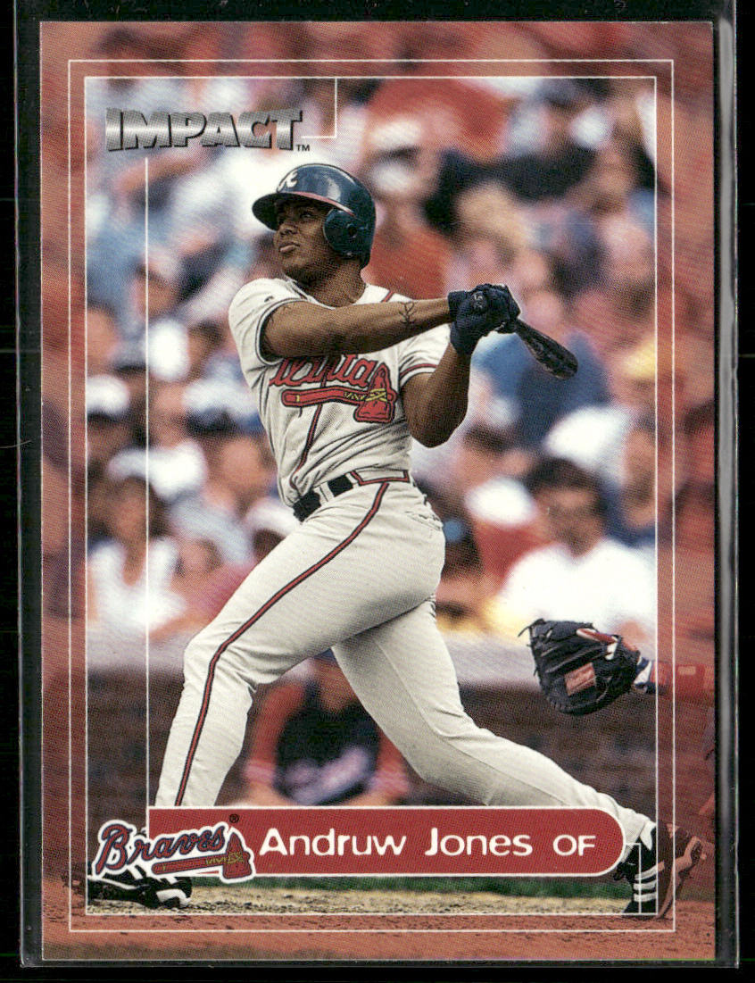 Andruw Jones 2000 Fleer Impact #145 Atlanta Braves