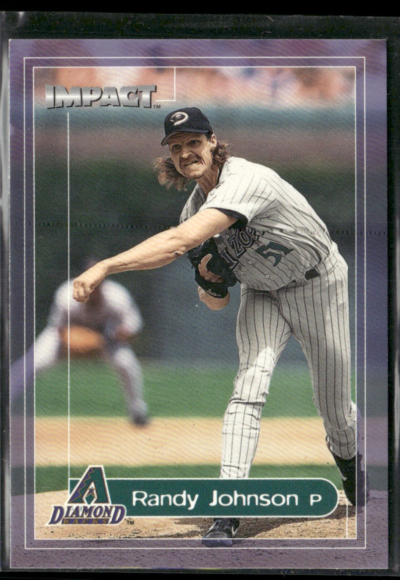 Randy Johnson 2000 Fleer Impact #34 Arizona Diamondbacks