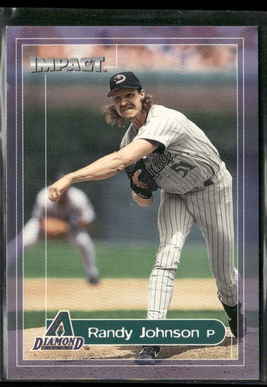 Randy Johnson 2000 Fleer Impact #34 Arizona Diamondbacks