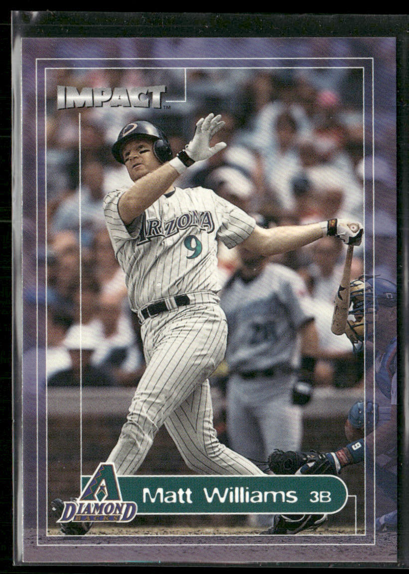 Matt Williams 2000 Fleer Impact #35 Arizona Diamondbacks