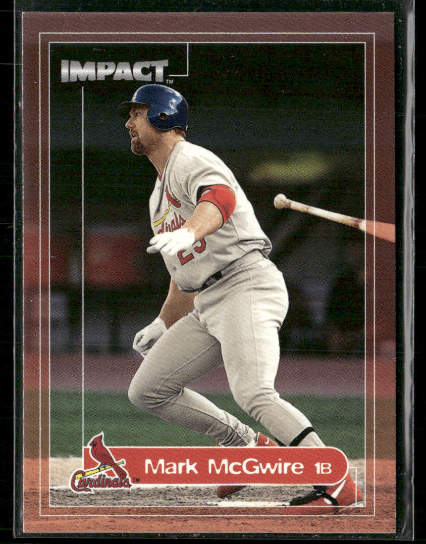 Mark McGwire 2000 Fleer Impact #150 St. Louis Cardinals front