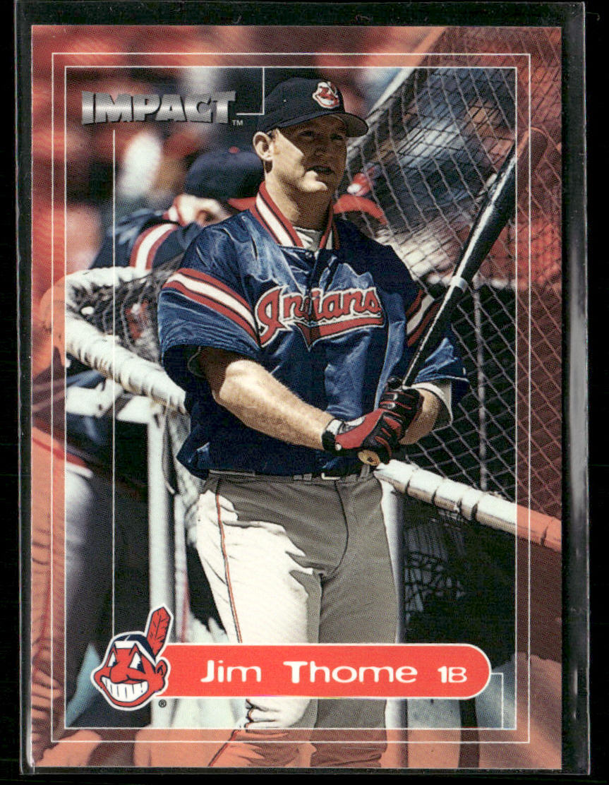 Jim Thome 2000 Fleer Impact #117 Cleveland Indians