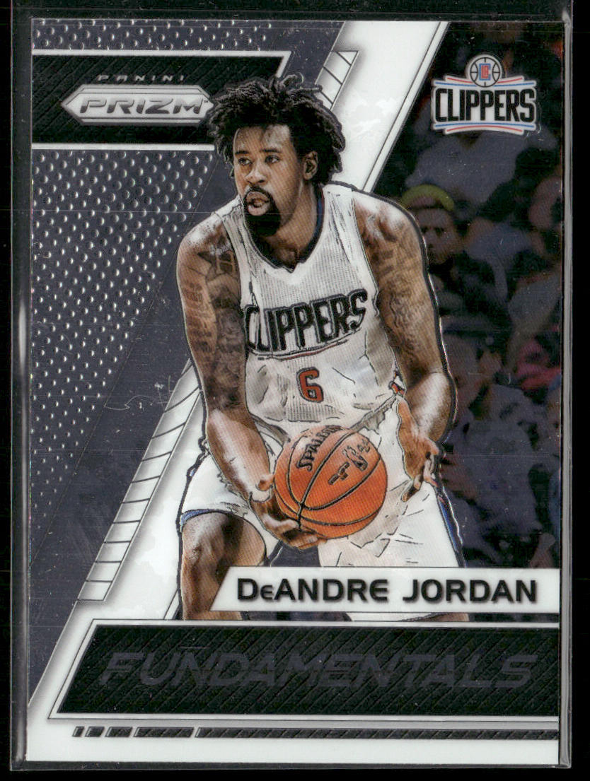 DeAndre Jordan 2017-18 Panini Prizm Fundamentals #35 Los Angeles Clippers
