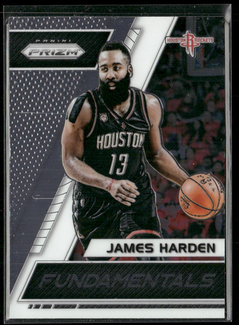 James Harden 2017-18 Panini Prizm Fundamentals #38 Houston Rockets