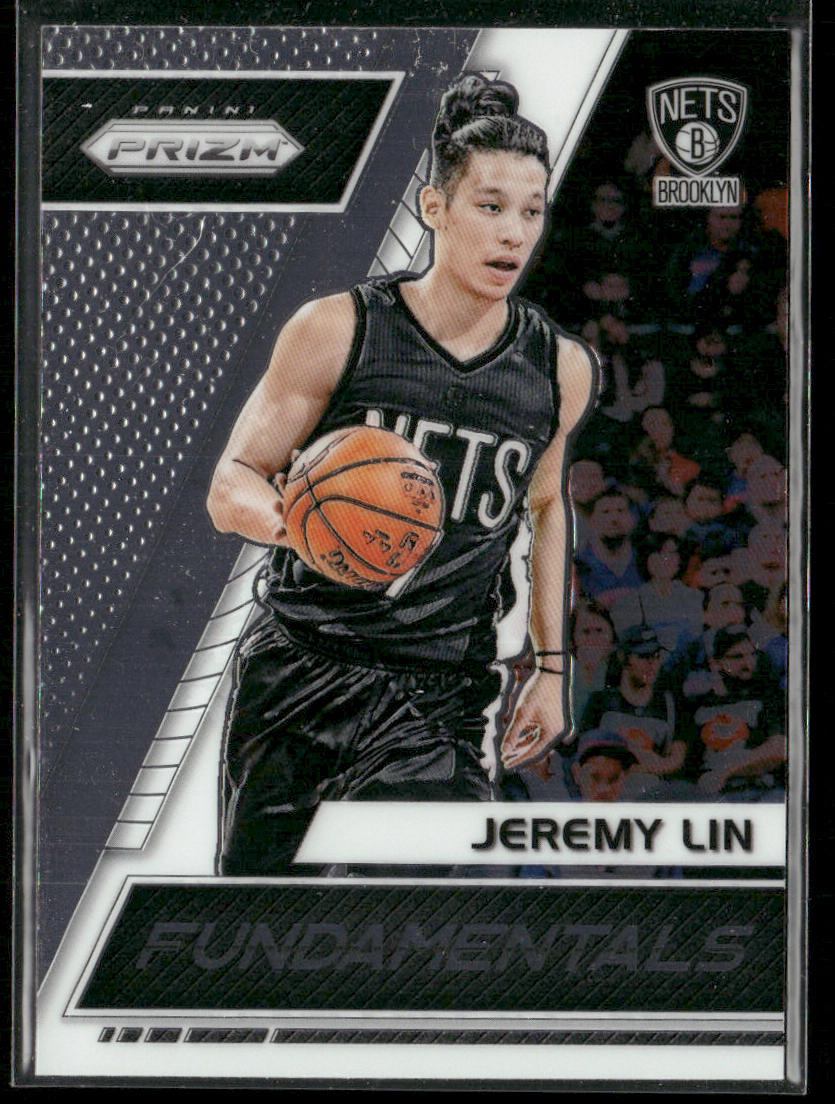 Jeremy Lin 2017-18 Panini Prizm Fundamentals #31 Brooklyn Nets