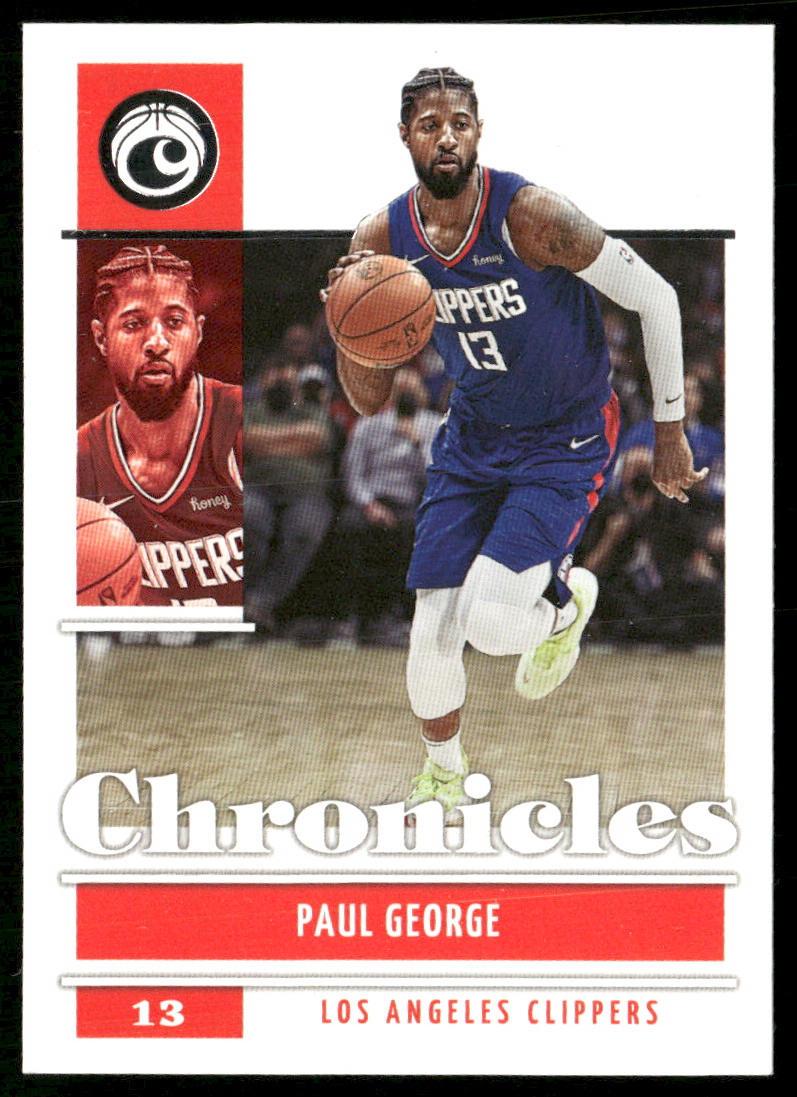 Paul George 2021-22 Panini Chronicles #25 Los Angeles Clippers