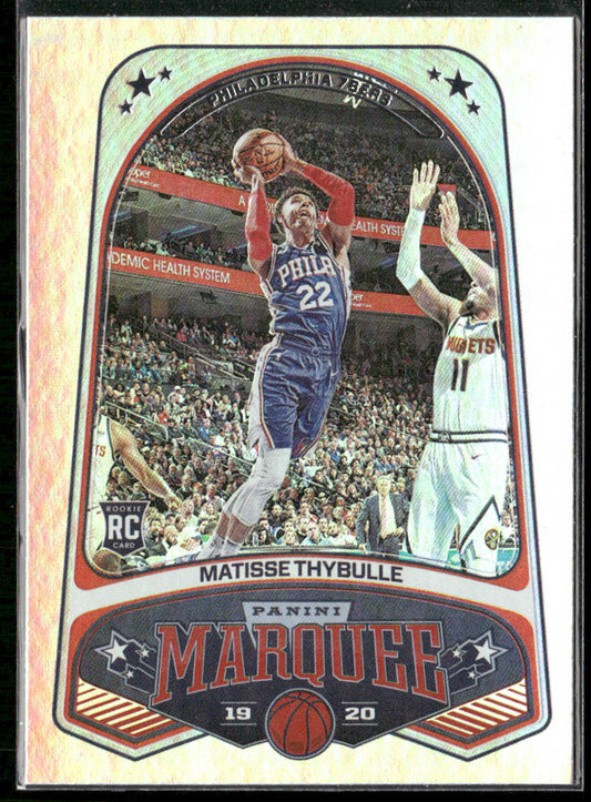 Matisse Thybulle 2019-20 Panini Chronicles Bronze #270 RC Philadelphia 76ers