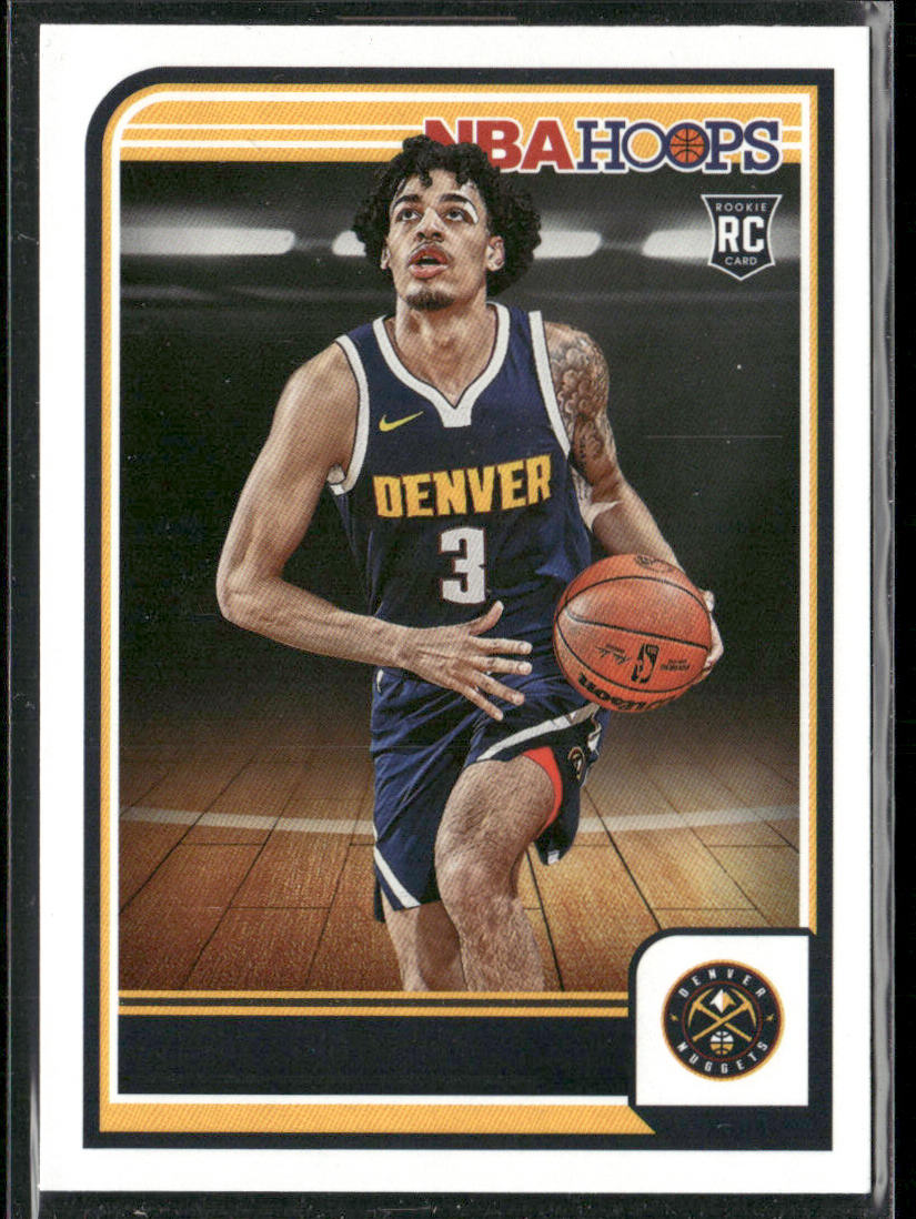 Julian Strawther 2023-24 Hoops #250 RC Denver Nuggets