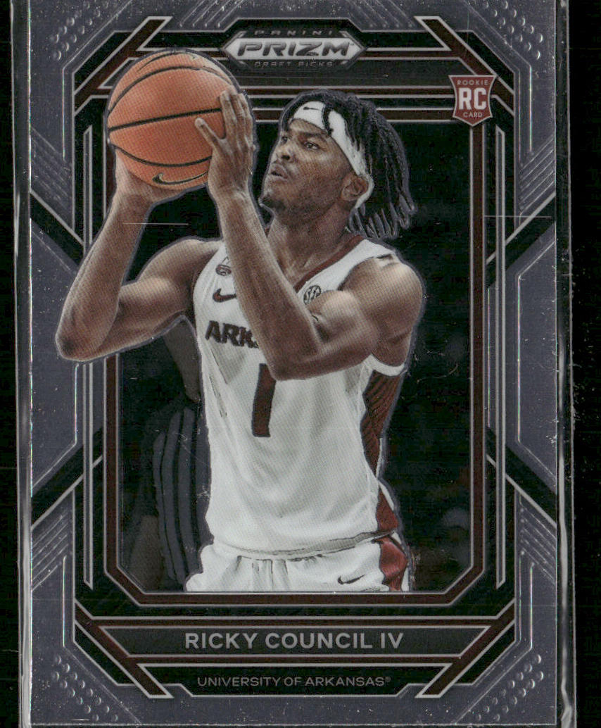 Ricky Council IV 2023 Panini Prizm Draft Picks #1 Arkansas Razorbacks