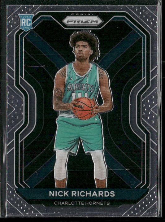 Nick Richards 2020-21 Panini Prizm #253 RC Charlotte Hornets
