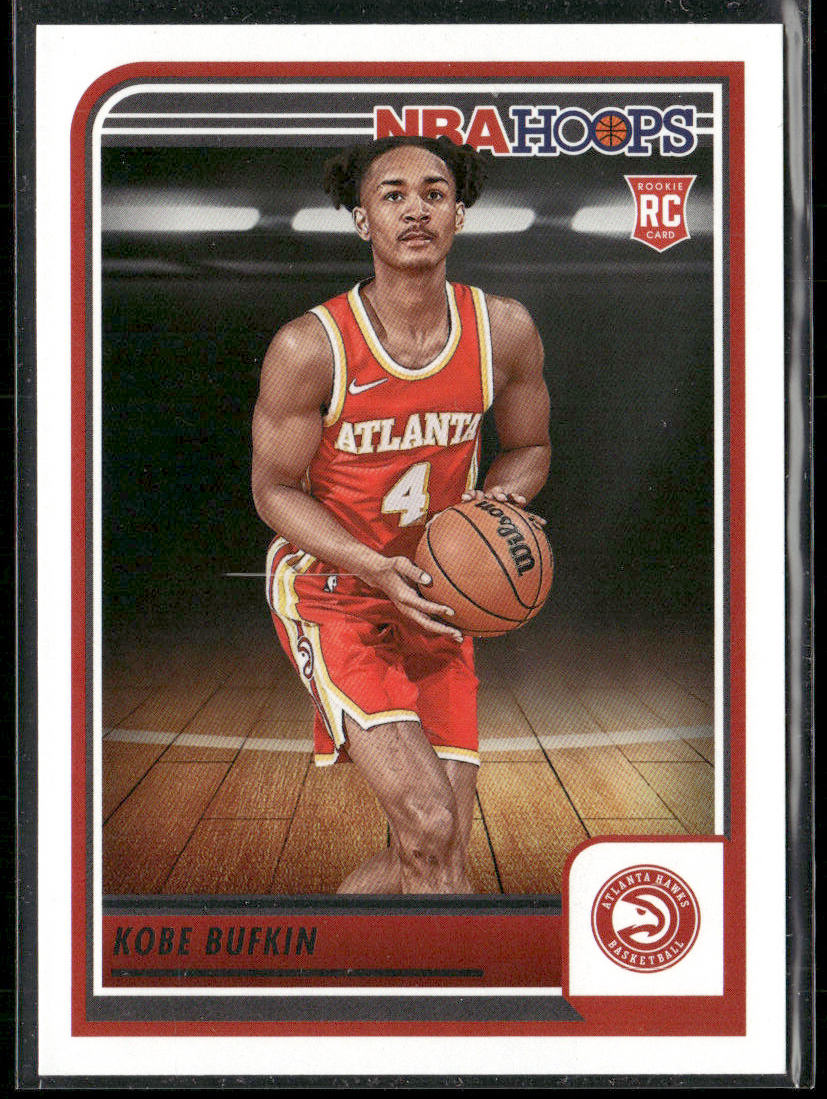 Kobe Bufkin 2023-24 Hoops #246 RC Atlanta Hawks