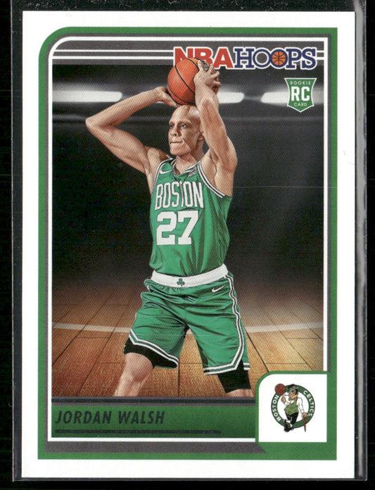 Jordan Walsh 2023-24 Hoops #247 RC Boston Celtics