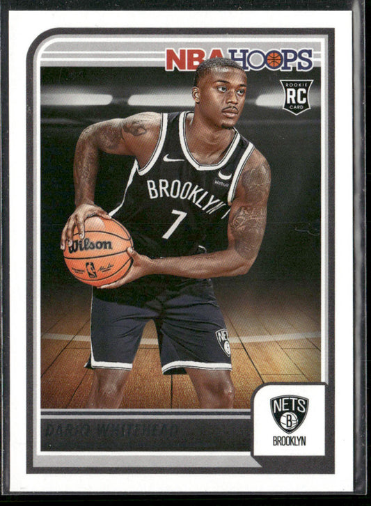 Dariq Whitehead 2023-24 Hoops #274 RC Brooklyn Nets
