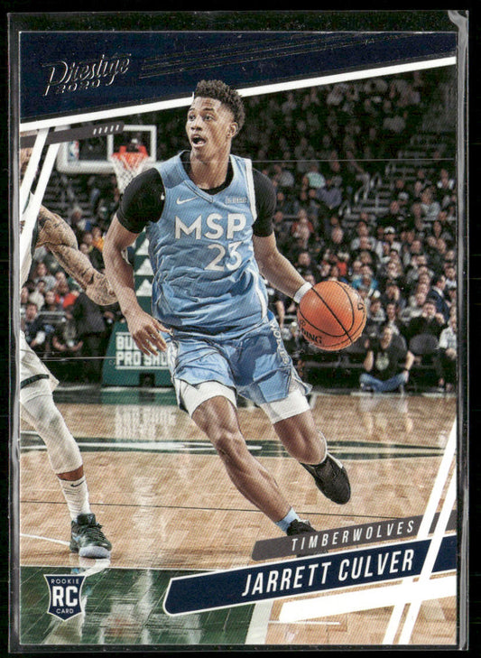 Jarrett Culver 2019-20 Panini Chronicles #56 RC Minnesota Timberwolves