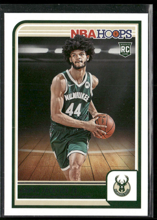 Andre Jackson Jr. 2023-24 Hoops #268 RC Milwaukee Bucks