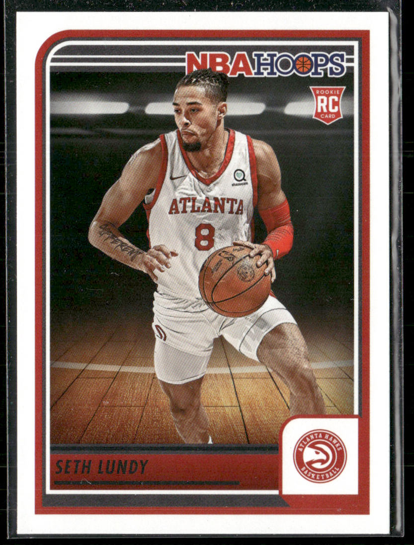 Seth Lundy 2023-24 Hoops #244 RC Atlanta Hawks