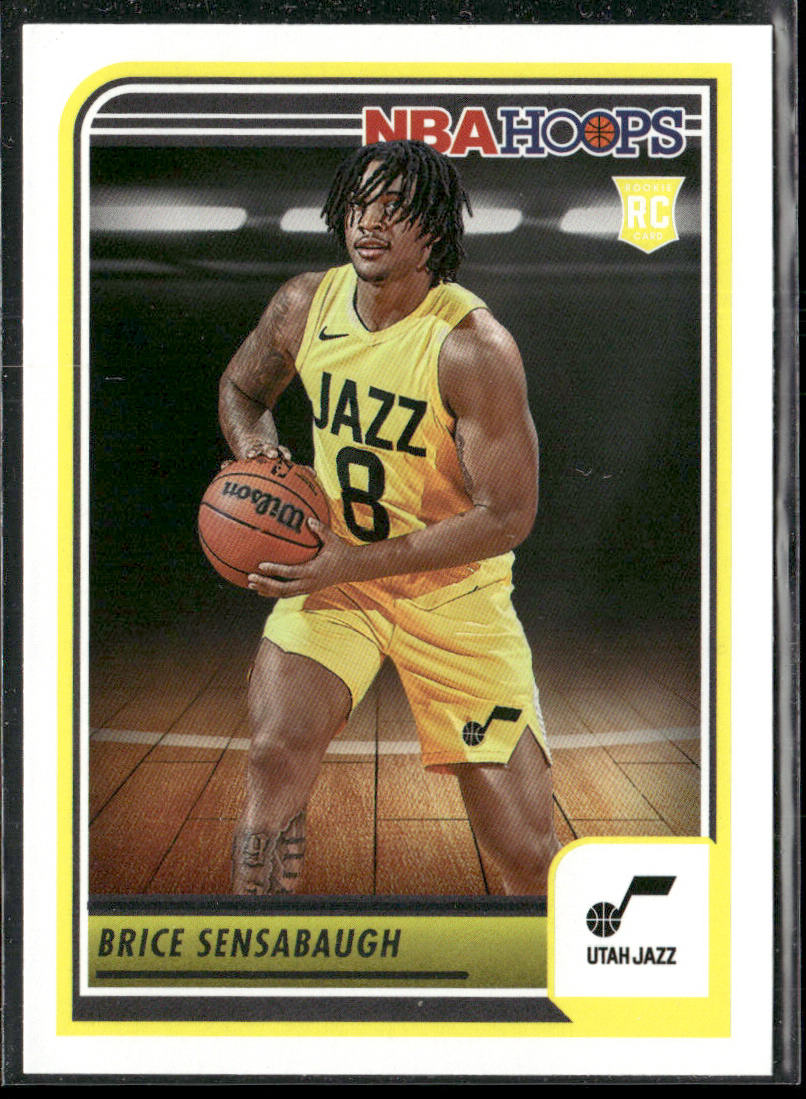 Brice Sensabaugh 2023-24 Hoops #234 RC Utah Jazz