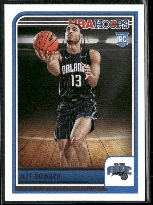 Jett Howard 2023-24 Hoops #248 RC Orlando Magic