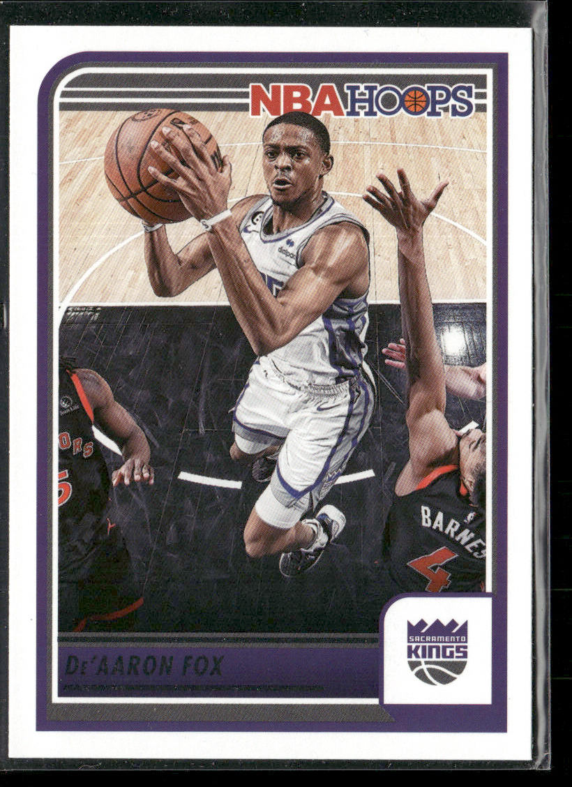 De'Aaron Fox 2023-24 Hoops #174 Sacramento Kings
