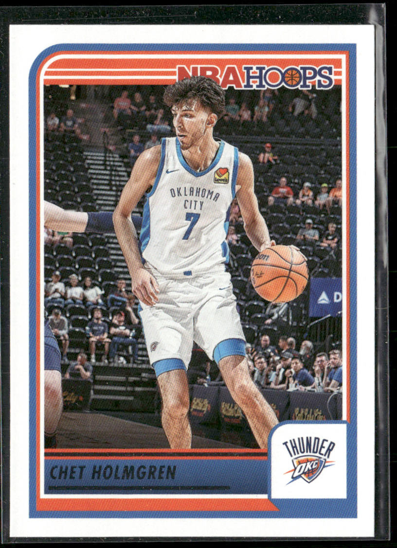 Chet Holmgren 2023-24 Hoops #24 Oklahoma City Thunder