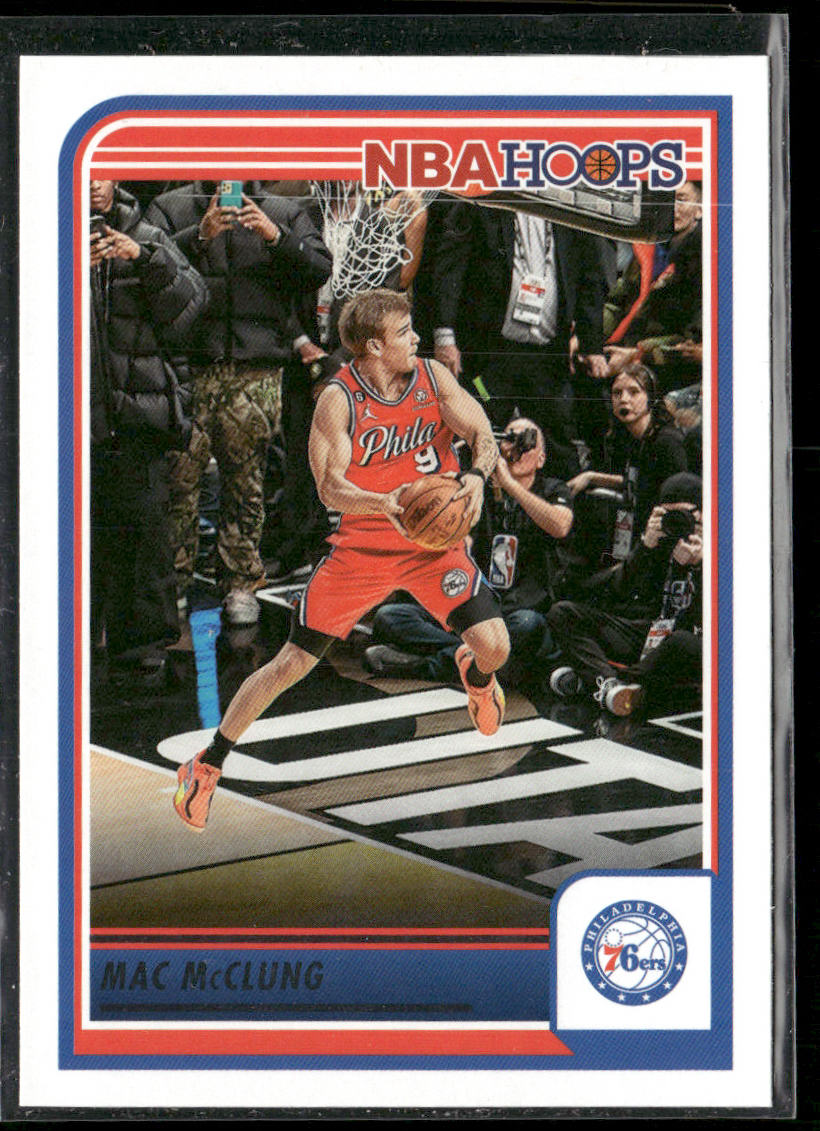 Mac McClung 2023-24 Hoops #48 Philadelphia 76ers