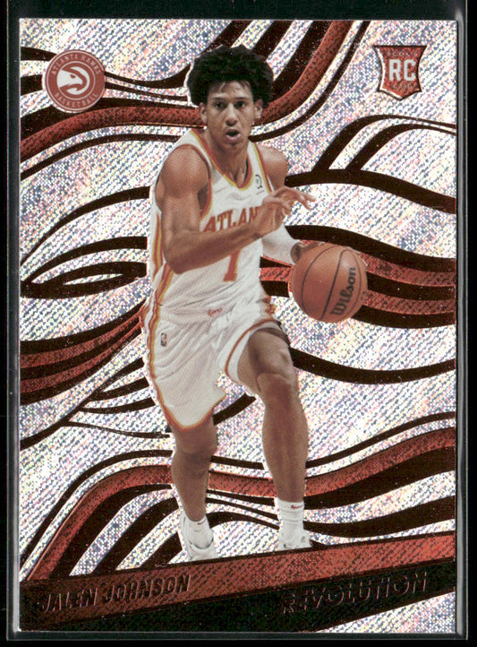 Jalen Johnson 2021-22 Panini Revolution #103 RC Atlanta Hawks