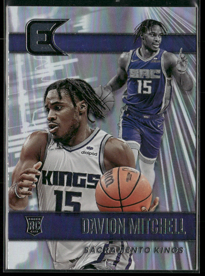 Davion Mitchell 2021-22 Panini Chronicles #312 Sacramento Kings