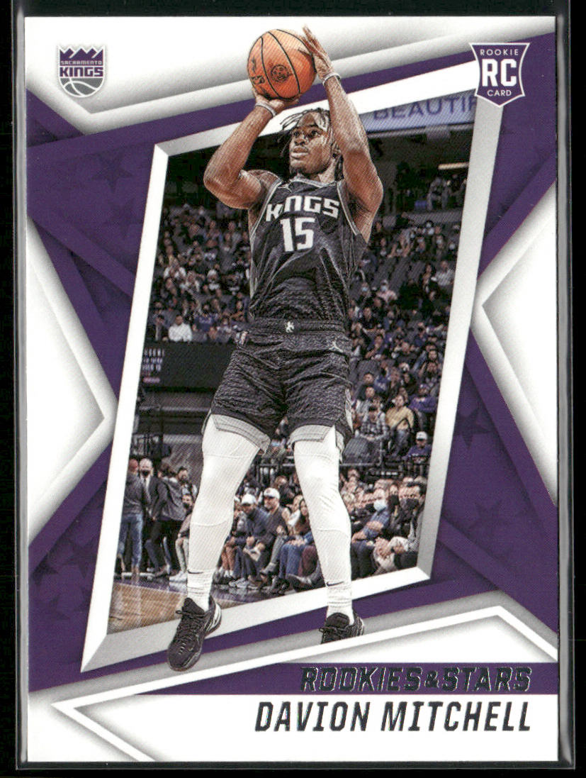 Davion Mitchell 2021-22 Panini Chronicles #106 RC Sacramento Kings
