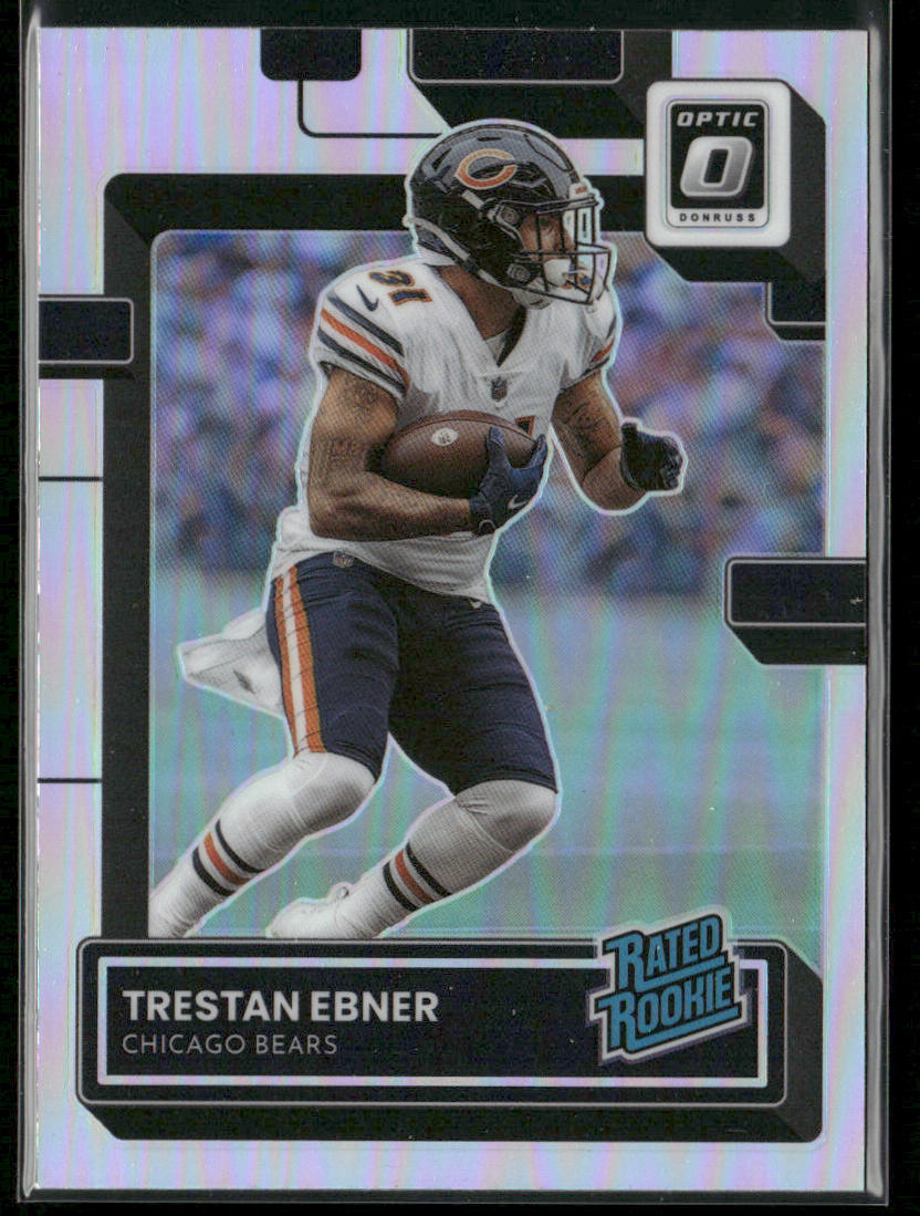 Trestan Ebner 2022 Donruss Optic Holo #286 RC Chicago Bears