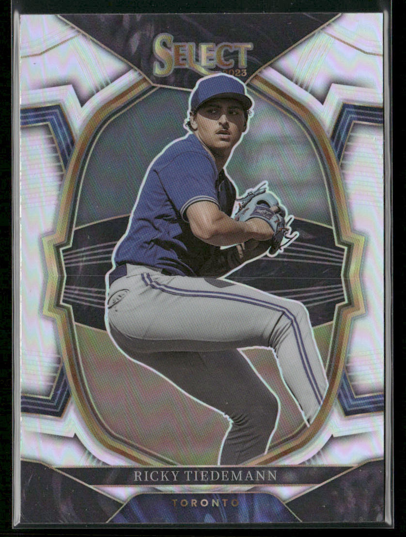 Ricky Tiedemann 2023 Panini Select Silver Prizm #83 Toronto Blue Jays