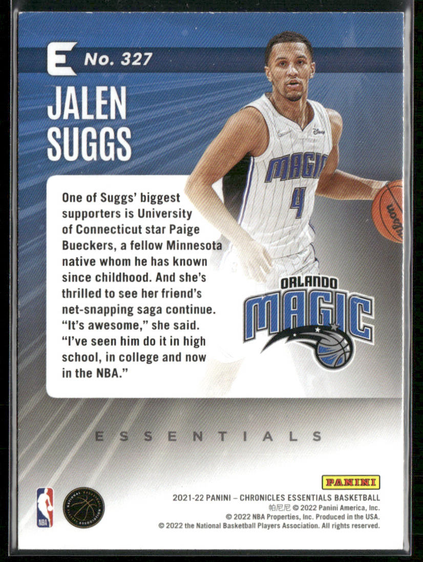 Jalen Suggs 2021-22 Panini Chronicles #327 Orlando Magic