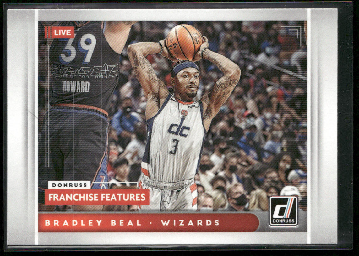 Bradley Beal 2021-22 Donruss Franchise Features #6 Washington Wizards