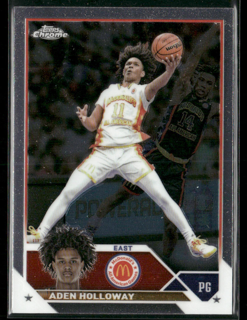 Aden Holloway 2023 Topps Chrome McDonald's All American #7