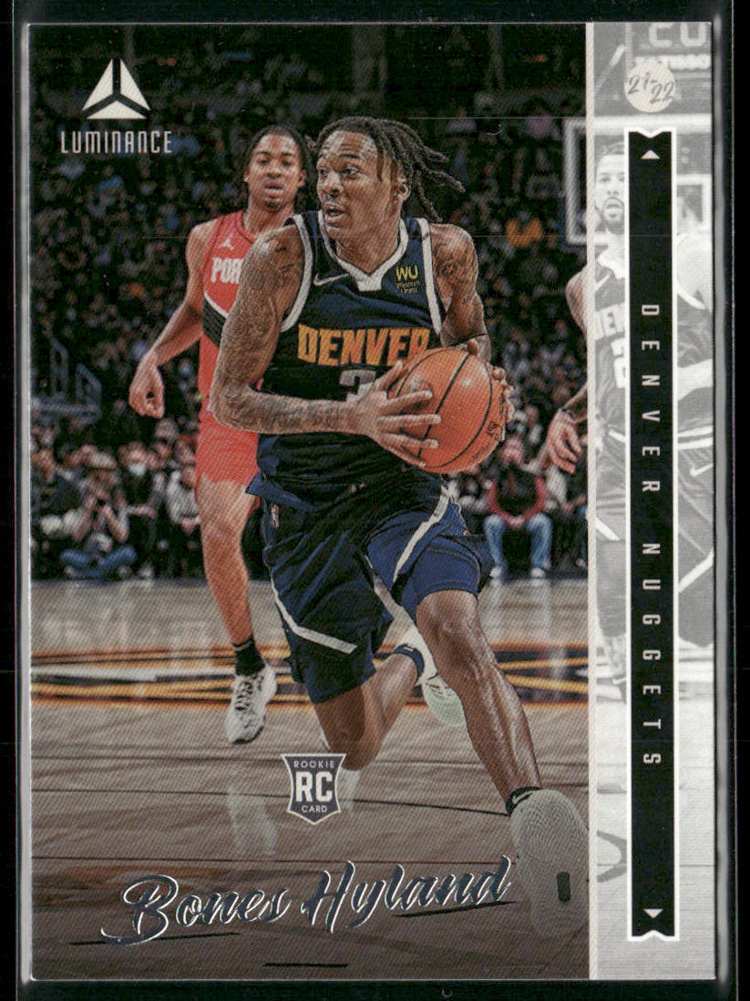 Bones Hyland 2021-22 Panini Chronicles #238 RC Denver Nuggets